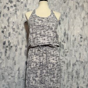 Athleta Gray Sleeveless Maxi Dress